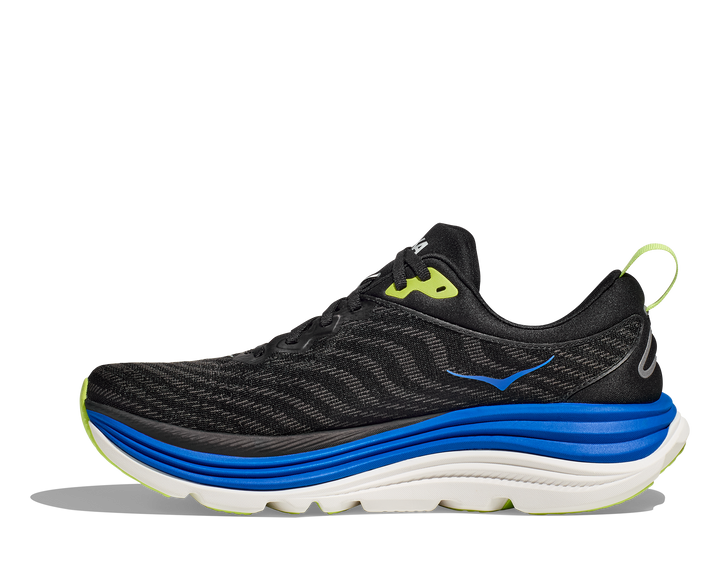 Hoka Mens Gaviota 5 - Black/Electric Cobalt - Stability