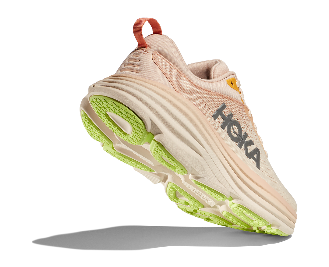 Hoka Womens Bondi 8 - Cream/Vanilla - Neutral