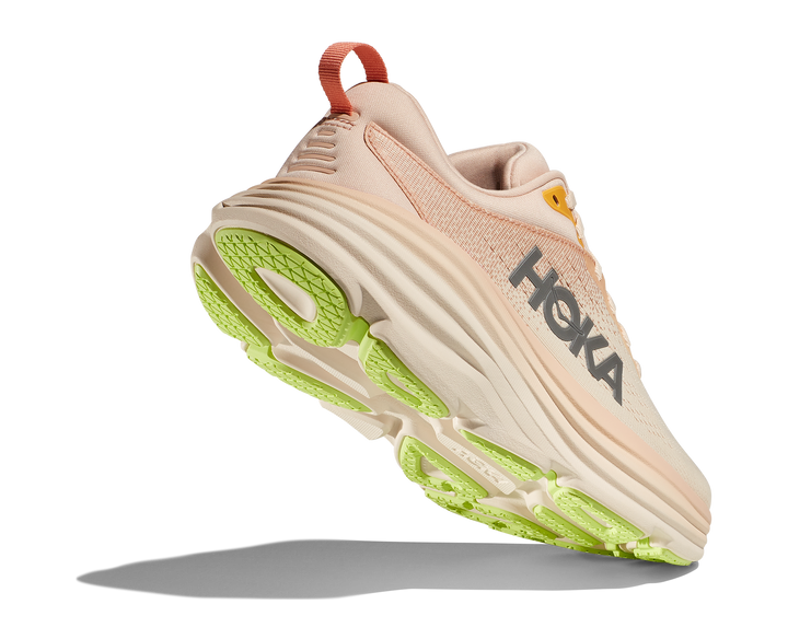 Hoka Womens Bondi 8 - Cream/Vanilla - Neutral