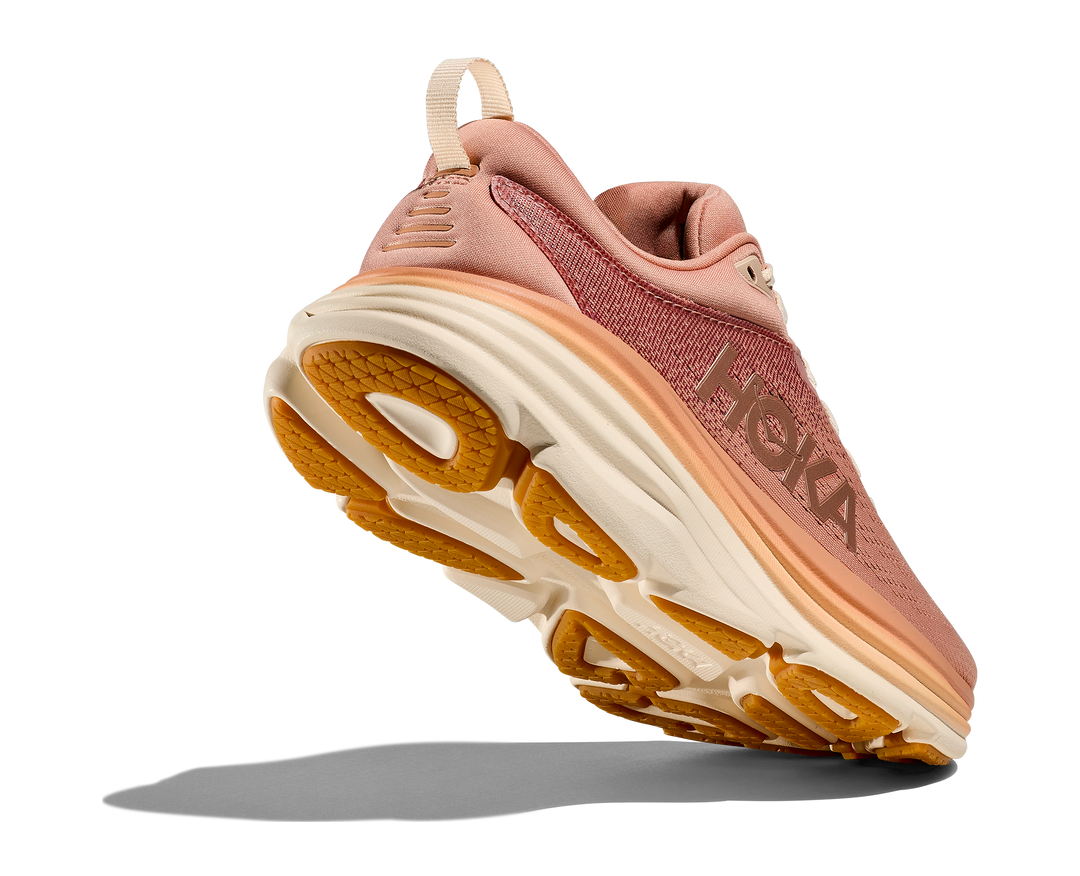 Hoka Womens Bondi 8 - Sandstone/Cream - Neutral