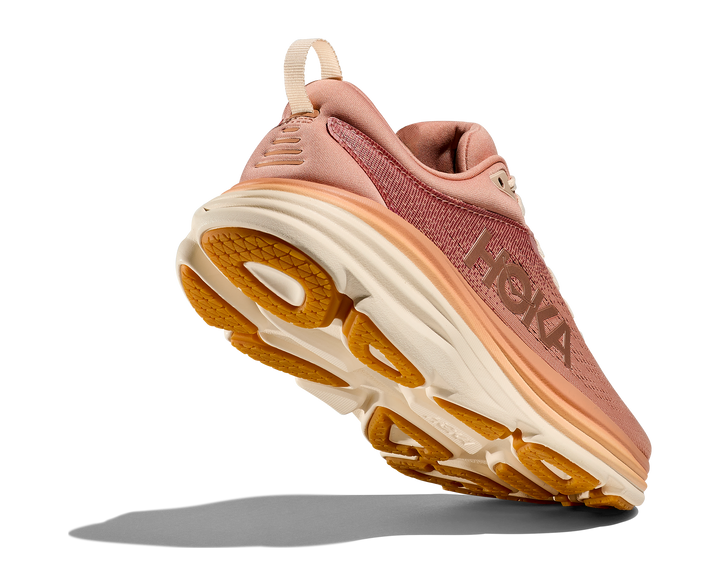 Hoka Womens Bondi 8 - Sandstone/Cream - Neutral