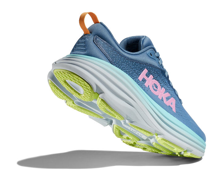 Hoka Womens Bondi 8 Wide - D Width - Shadow/Dusk - Neutral