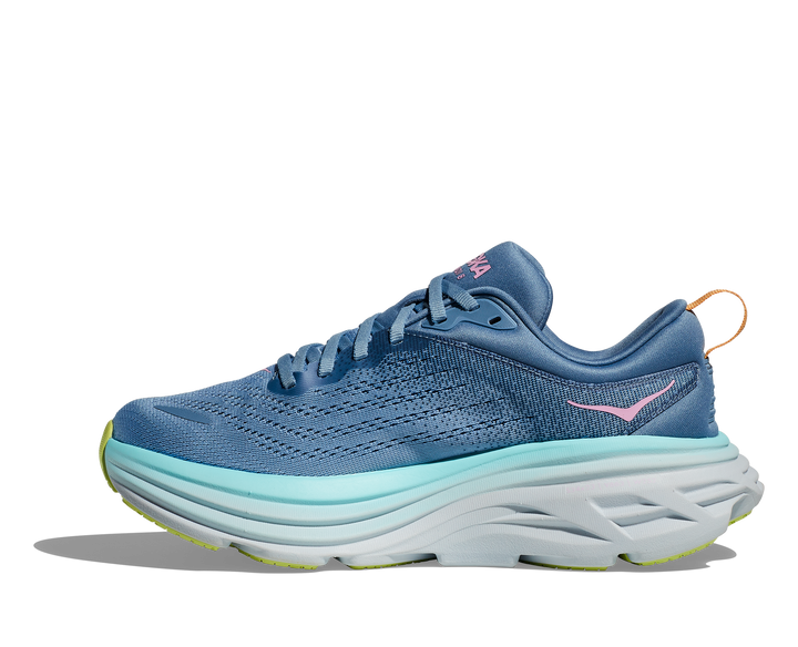 Hoka Womens Bondi 8 Wide - D Width - Shadow/Dusk - Neutral