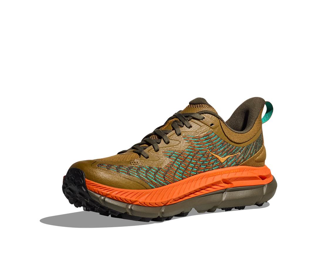 Hoka Mens Mafate Speed 4 - Antique Olive/Squash - Trail