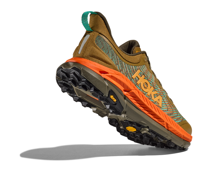 Hoka Mens Mafate Speed 4 - Antique Olive/Squash - Trail