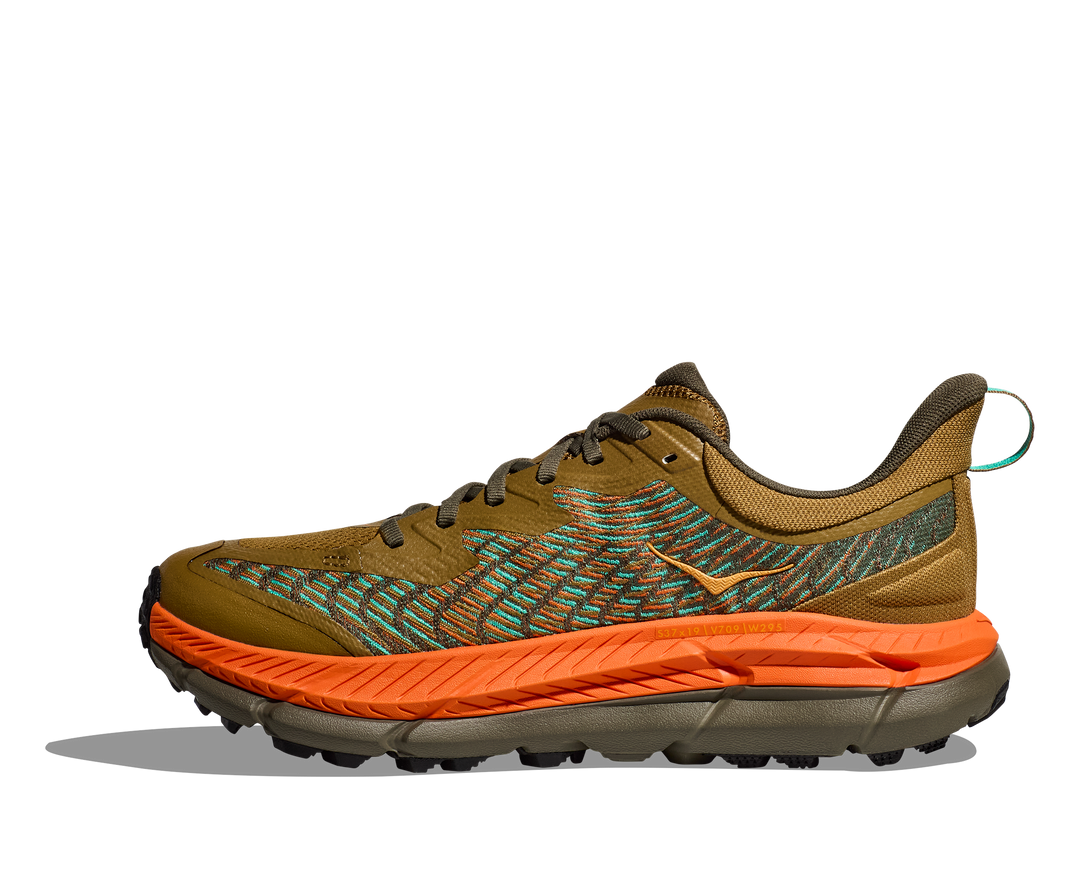 Hoka Mens Mafate Speed 4 - Antique Olive/Squash - Trail