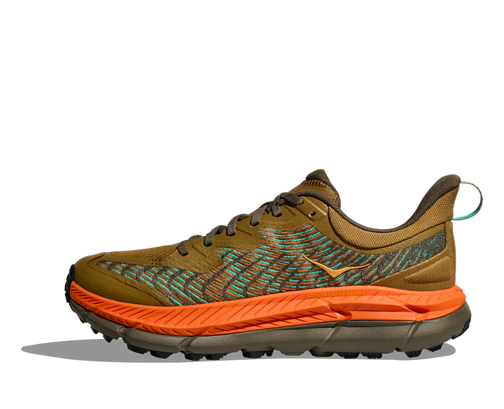 Hoka Mens Mafate Speed 4 - Antique Olive/Squash - Trail