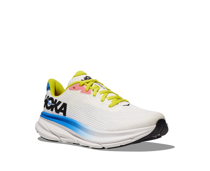 Hoka Mens Clifton 9 - Blanc de Blanc/Virtual Blue - Neutral