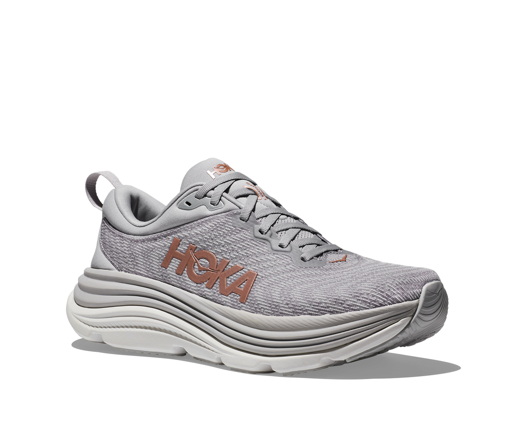 Hoka Womens Gaviota 5 - Harbor Mist/Rose Gold - Stability