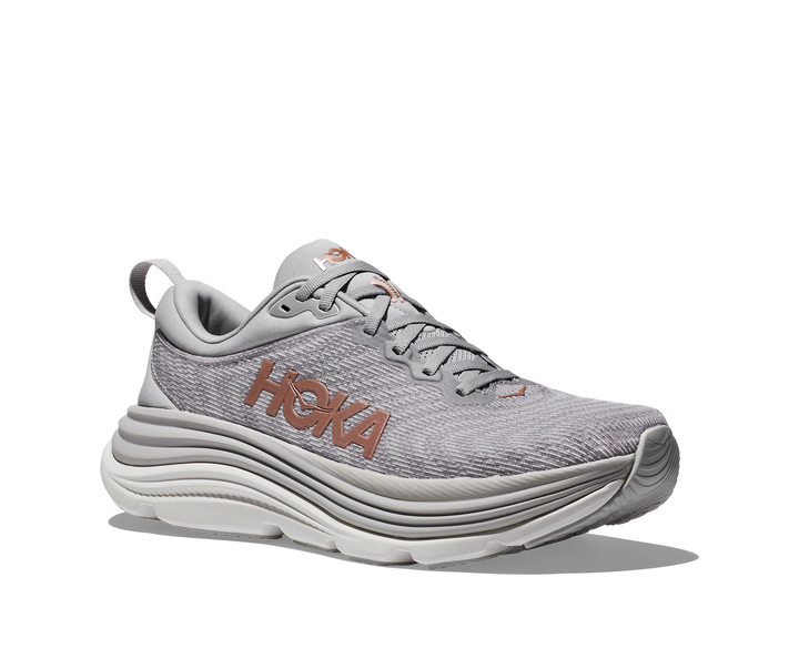 Hoka Womens Gaviota 5 - Harbor Mist/Rose Gold - Stability