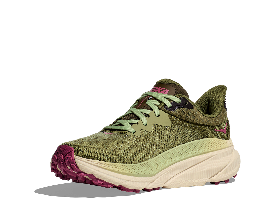 Hoka Womens Challenger ATR 7 - Forest Floor/Beetroot - Trail