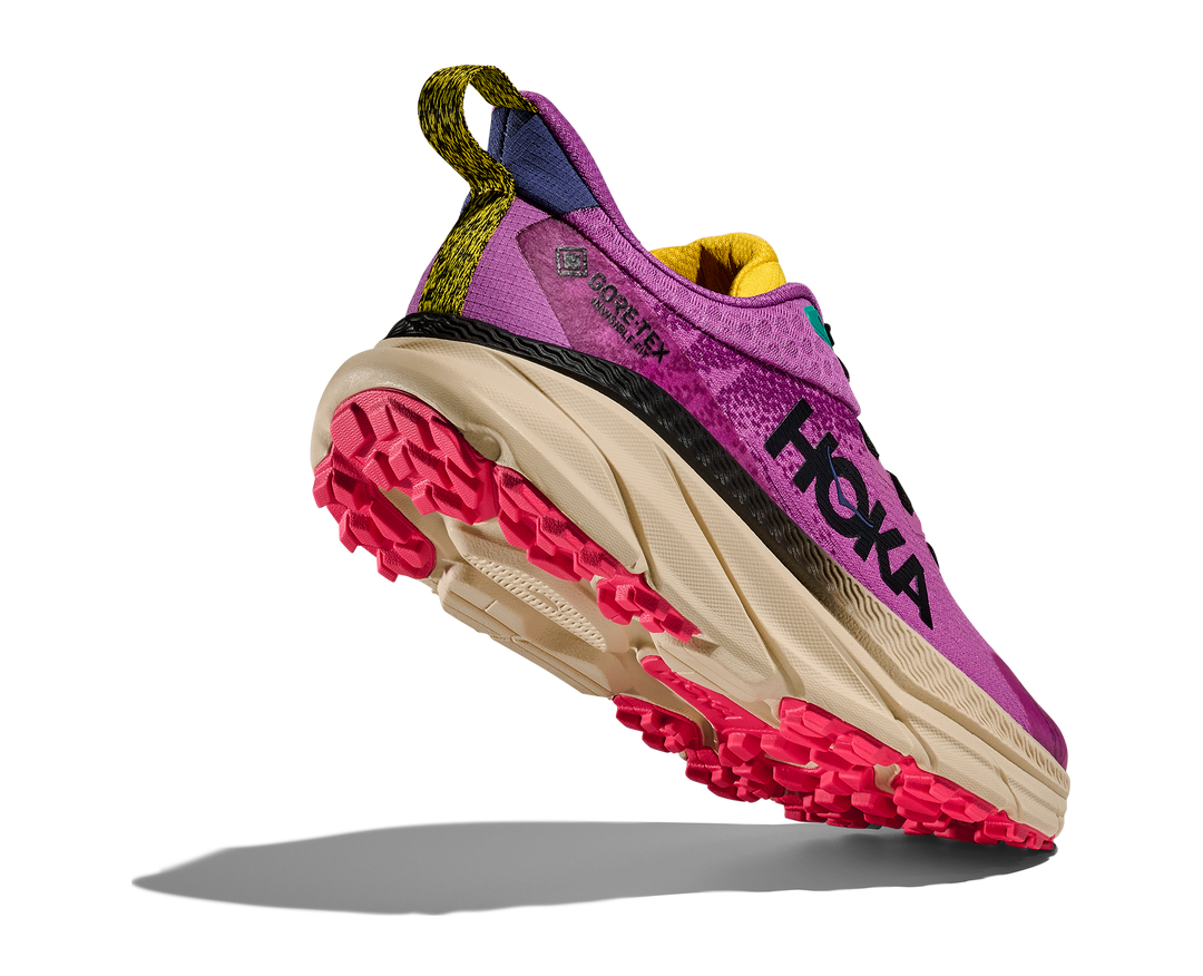 Hoka Womens Challenger ATR 7 GTX - Superbloom/Oatmeal - Trail - SS25