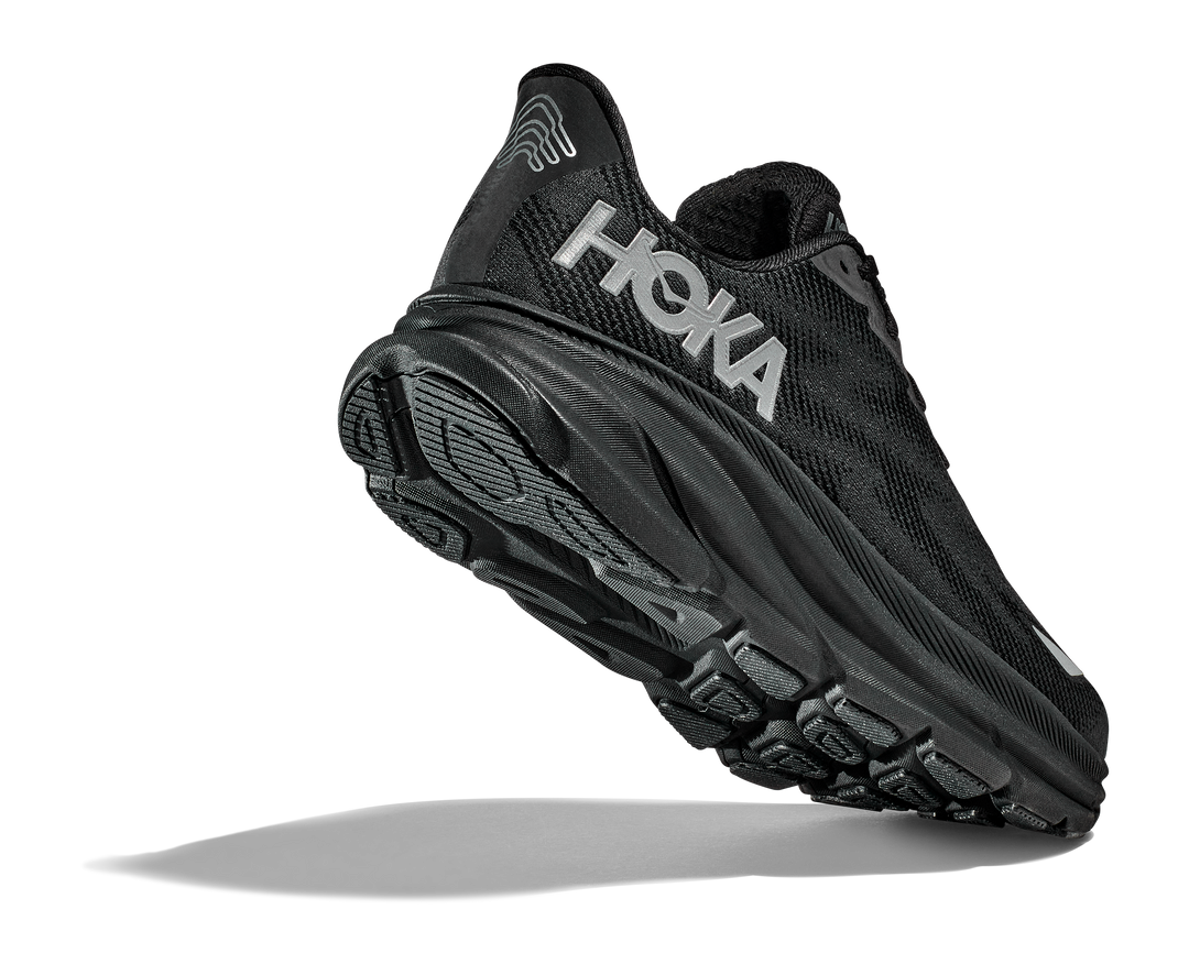 Hoka Mens Clifton 9 GTX - Black/Black - Neutral