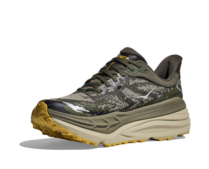 Hoka Mens Stinson 7 - Olive Haze/Forest Cover - Trail