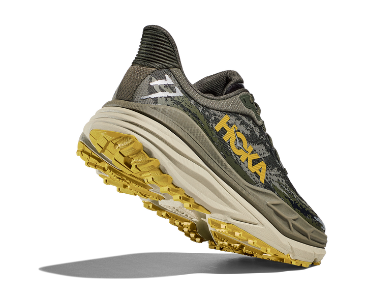 Hoka Mens Stinson 7 - Olive Haze/Forest Cover - Trail