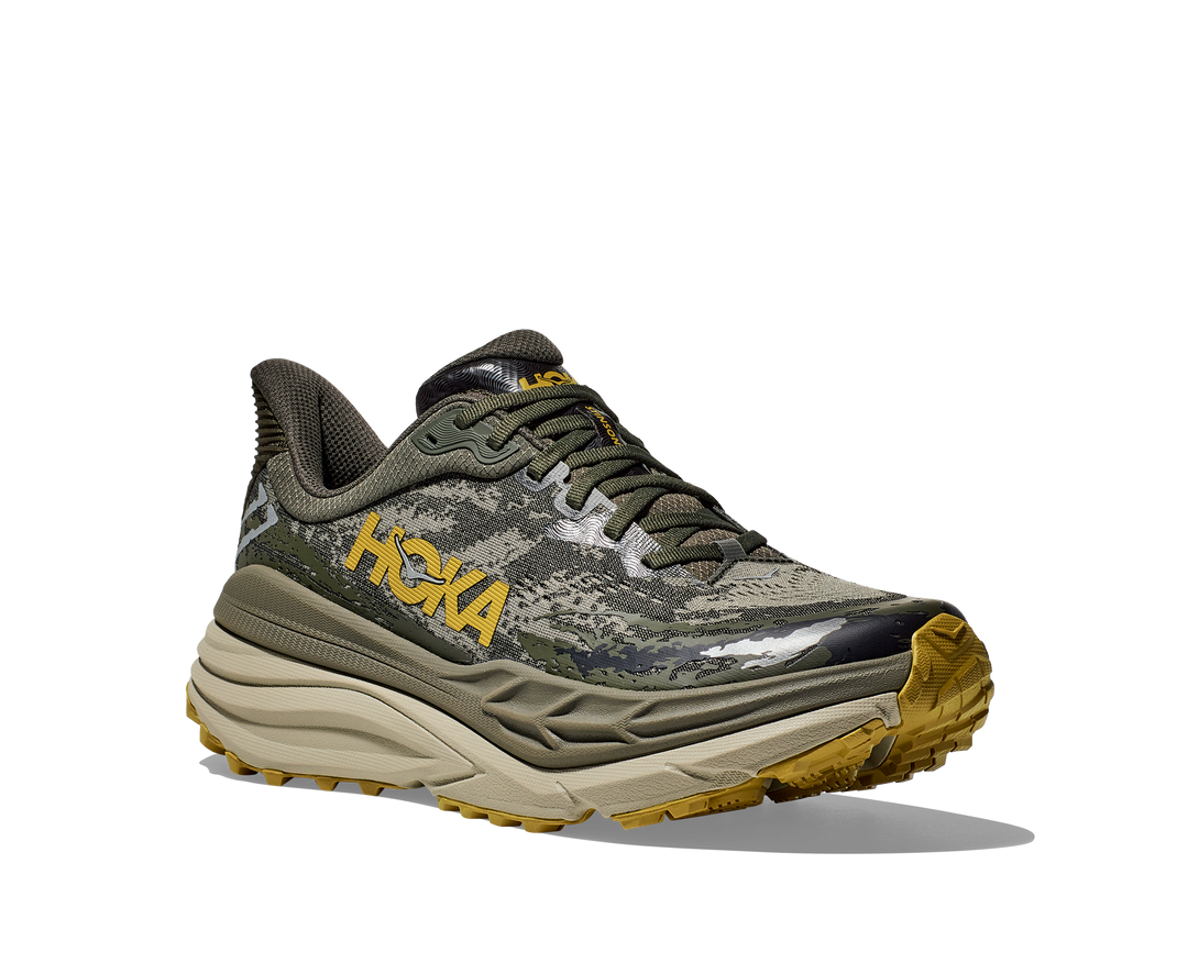 Hoka Mens Stinson 7 - Olive Haze/Forest Cover - Trail