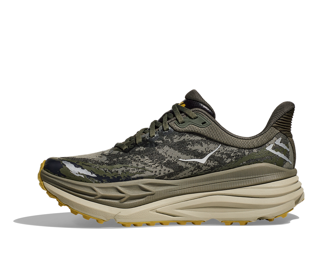 Hoka Mens Stinson 7 - Olive Haze/Forest Cover - Trail