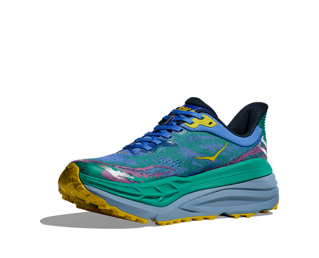 Hoka Mens Stinson 7 - Virtual Blue/Tech Green - Trail