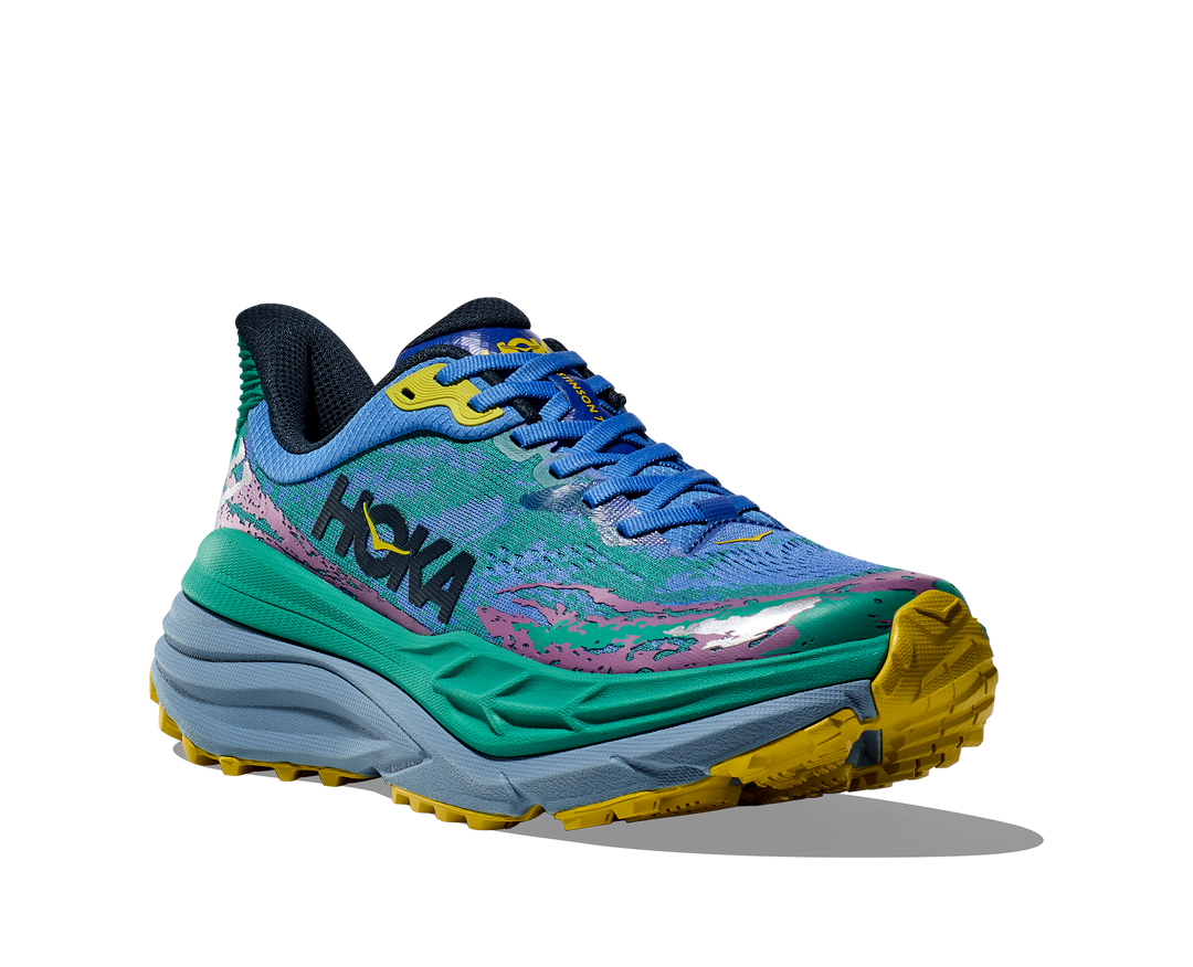 Hoka Mens Stinson 7 - Virtual Blue/Tech Green - Trail