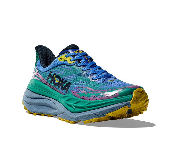 Hoka Mens Stinson 7 - Virtual Blue/Tech Green - Trail