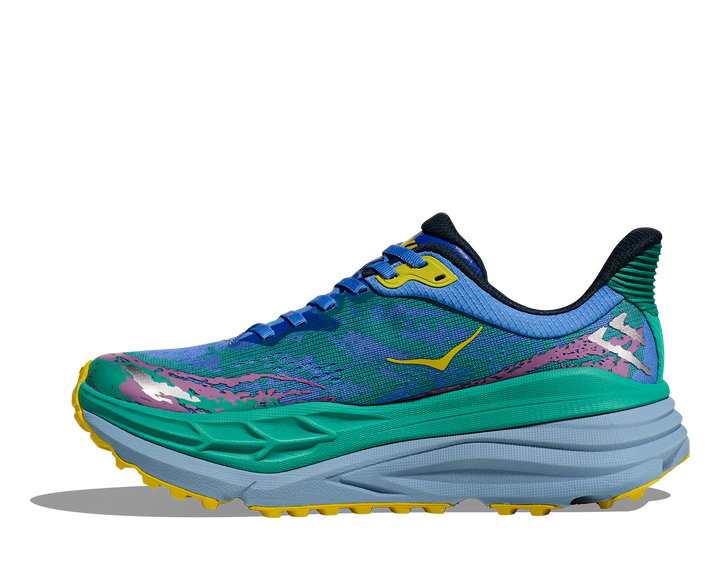 Hoka Mens Stinson 7 - Virtual Blue/Tech Green - Trail