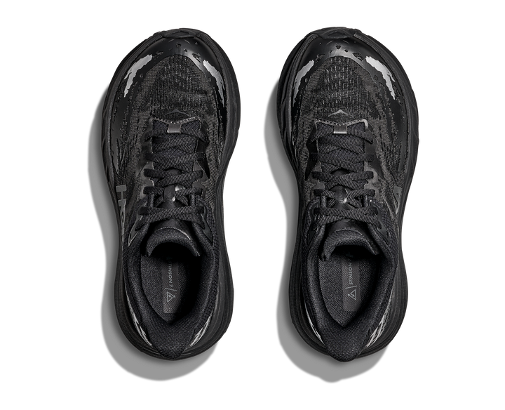 Hoka Womens Stinson 7 - Black/Black - Trail