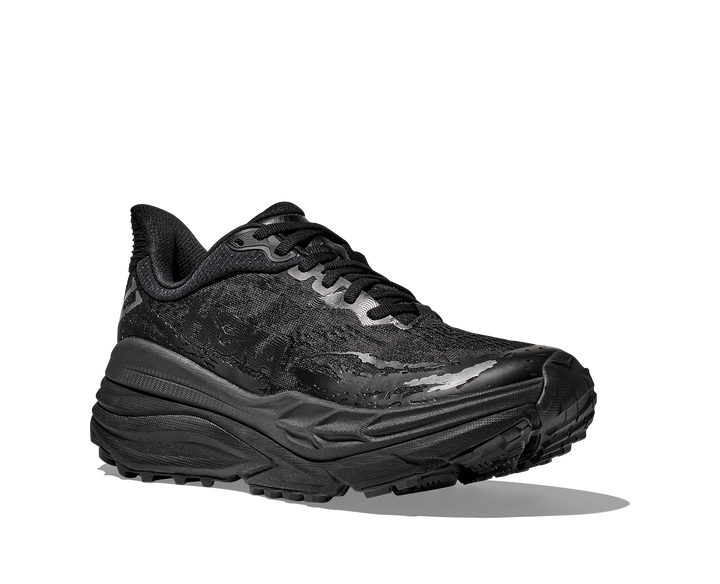 Hoka Womens Stinson 7 - Black/Black - Trail