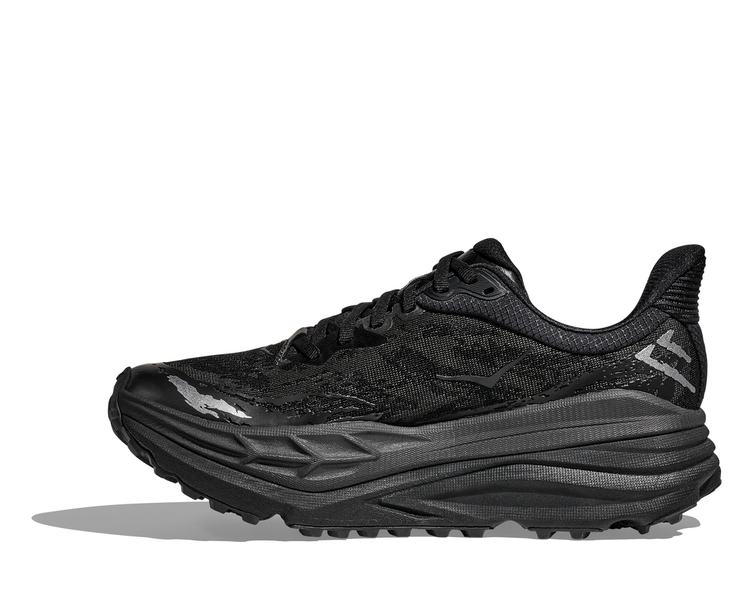 Hoka Womens Stinson 7 - Black/Black - Trail