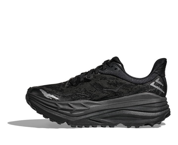 Hoka Womens Stinson 7 - Black/Black - Trail