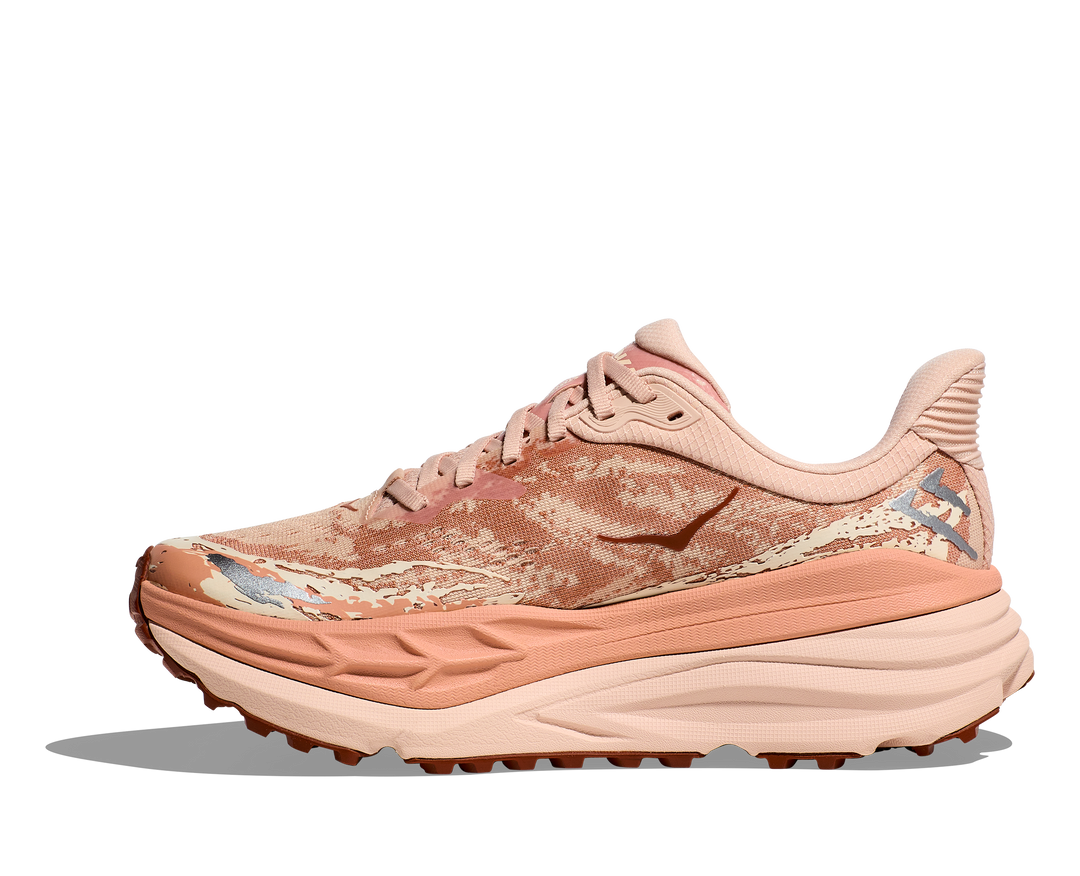 Hoka Womens Stinson 7 - Cream/Sandstone - Trail - SS25