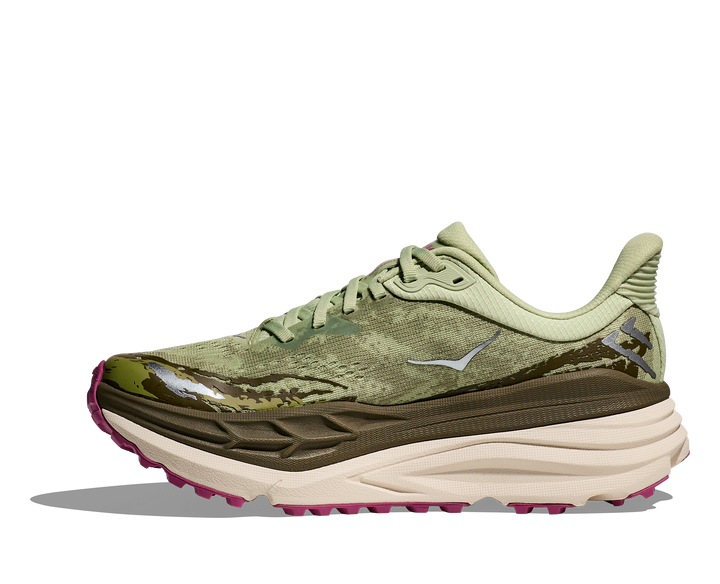 Hoka Womens Stinson 7 - Seed Green/Beetroot - Trail