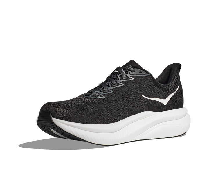 Hoka Mens Mach 6 - Black/White - Neutral