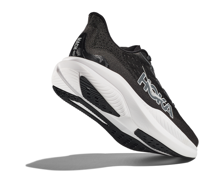 Hoka Mens Mach 6 - Black/White - Neutral