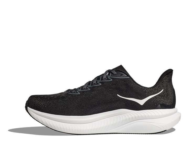 Hoka Mens Mach 6 - Black/White - Neutral