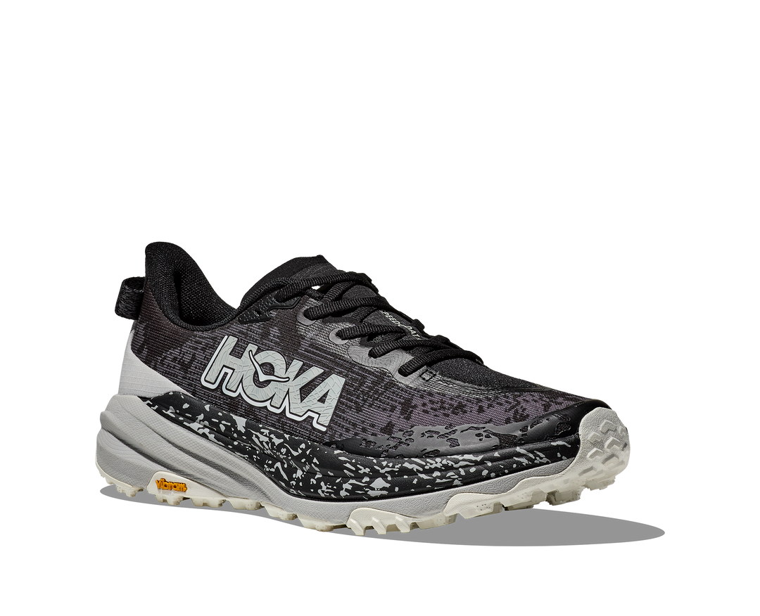 Hoka Mens Speedgoat 6 - Black/Stardust - Trail