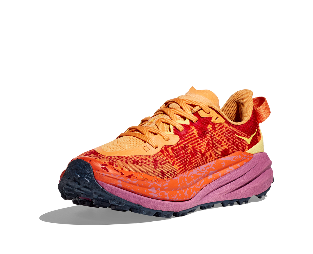 Hoka Mens Speedgoat 6 - Sherbet/Beetroot - Trail