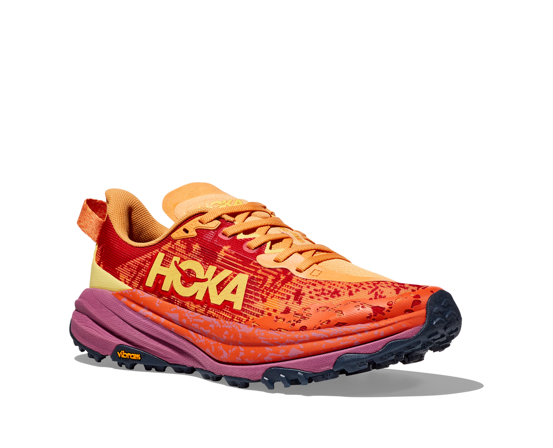 Hoka Mens Speedgoat 6 - Sherbet/Beetroot - Trail