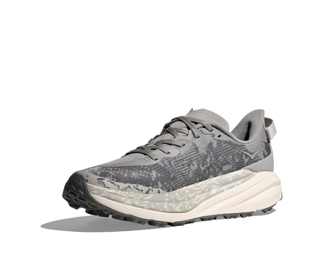 Hoka Mens Speedgoat 6 - Stellar Grey/Alabaster - Trail - SS25