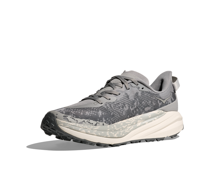 Hoka Mens Speedgoat 6 - Stellar Grey/Alabaster - Trail - SS25