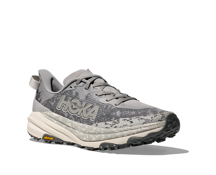 Hoka Mens Speedgoat 6 - Stellar Grey/Alabaster - Trail - SS25