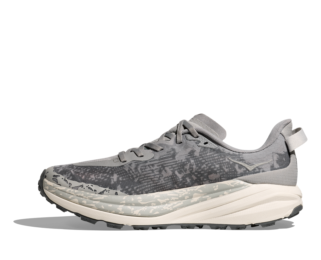 Hoka Mens Speedgoat 6 - Stellar Grey/Alabaster - Trail - SS25