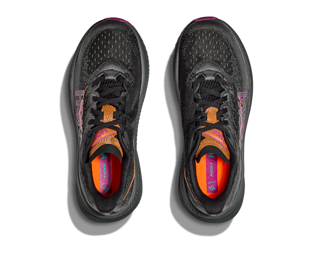 Hoka Womens Mach 6 - Black/Fuschia - Neutral