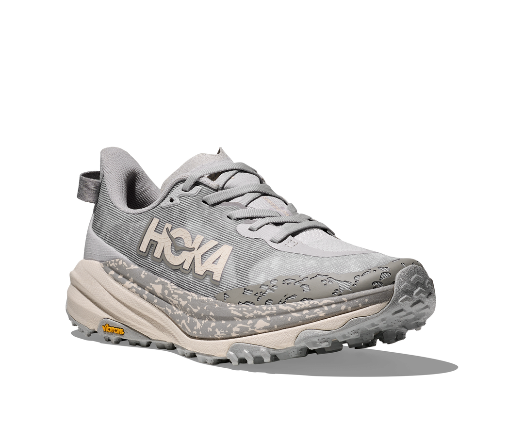 Hoka Womens Speedgoat 6 - Cosmic Grey/Alabaster - Trail - SS25