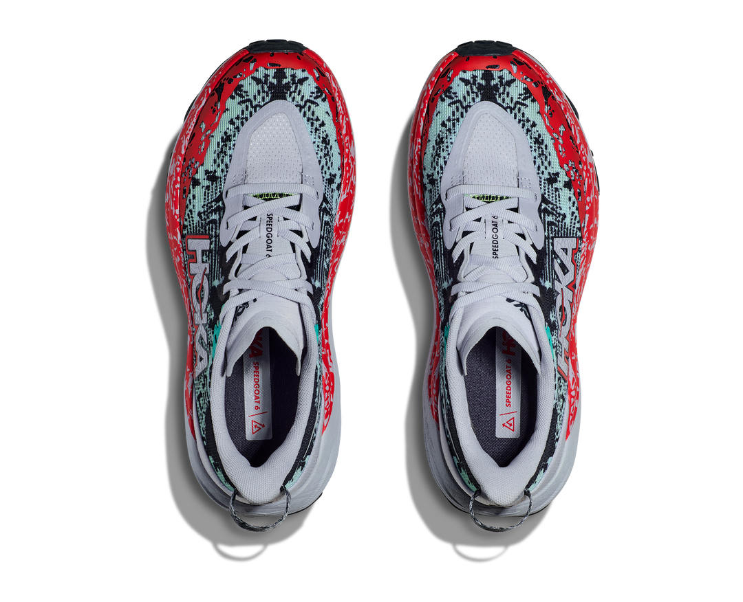 Hoka Womens Speedgoat 6 - Gull/Stormy Skies - Trail