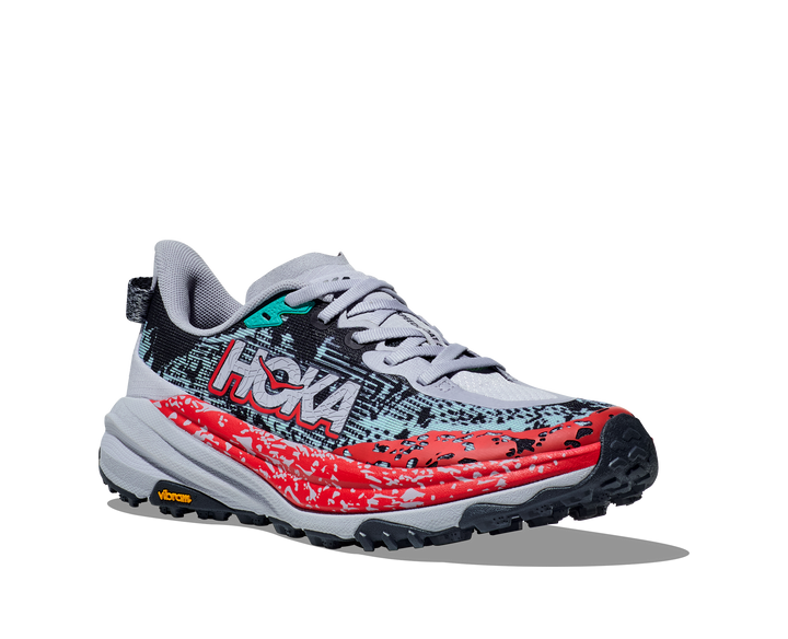 Hoka Womens Speedgoat 6 - Gull/Stormy Skies - Trail