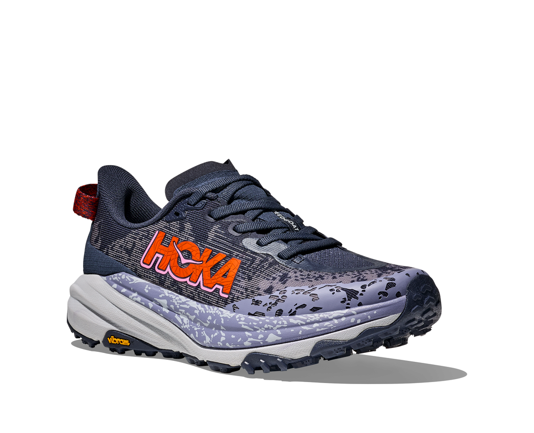 Hoka Womens Speedgoat 6 - Nautical Dusk/Sea Ice - Trail - SS25