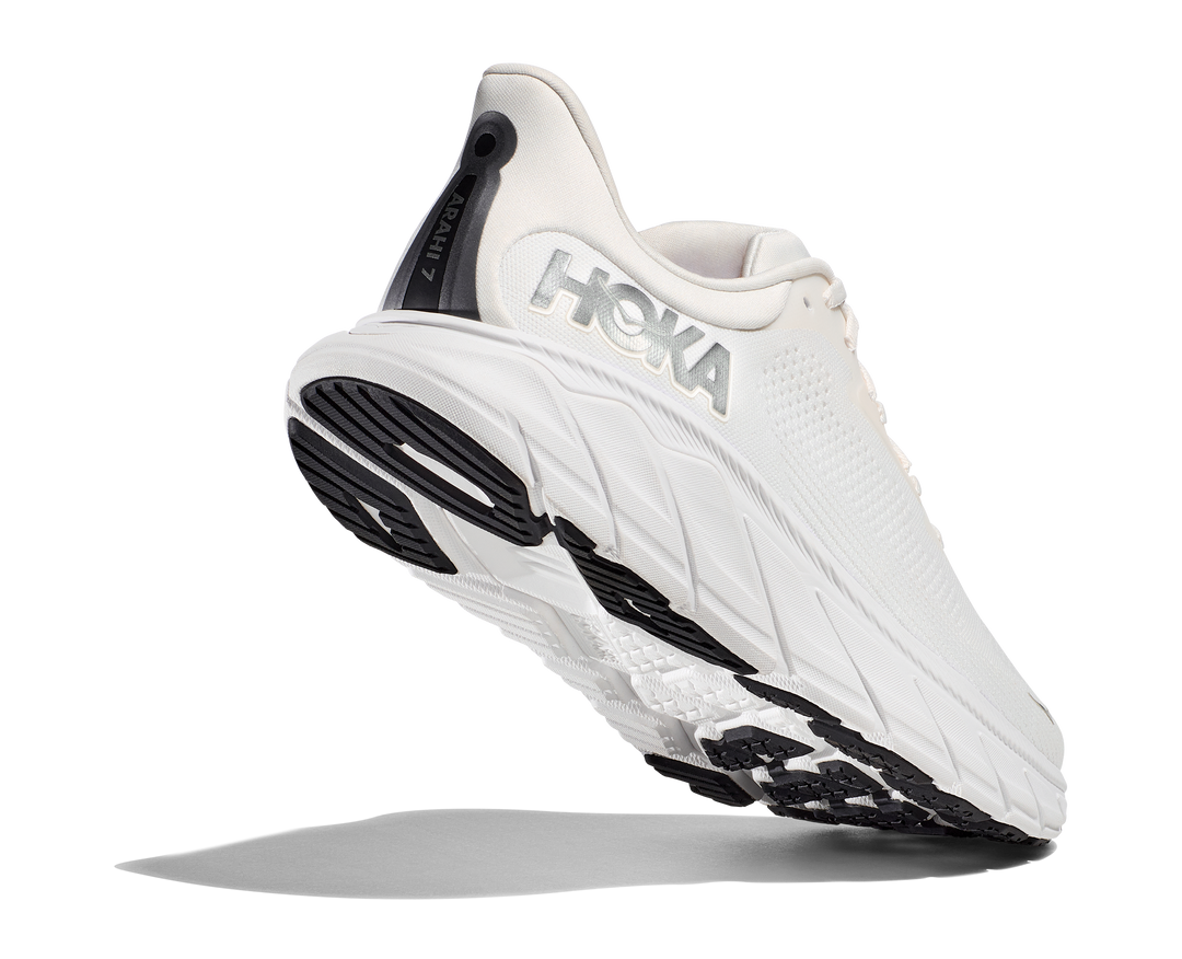 Hoka Mens Arahi 7 - Blanc De Blanc/Steel Wool - Stability