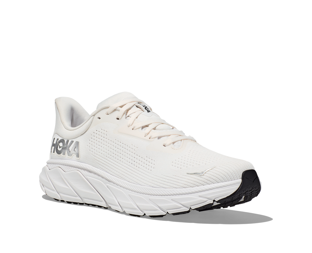 Hoka Mens Arahi 7 - Blanc De Blanc/Steel Wool - Stability