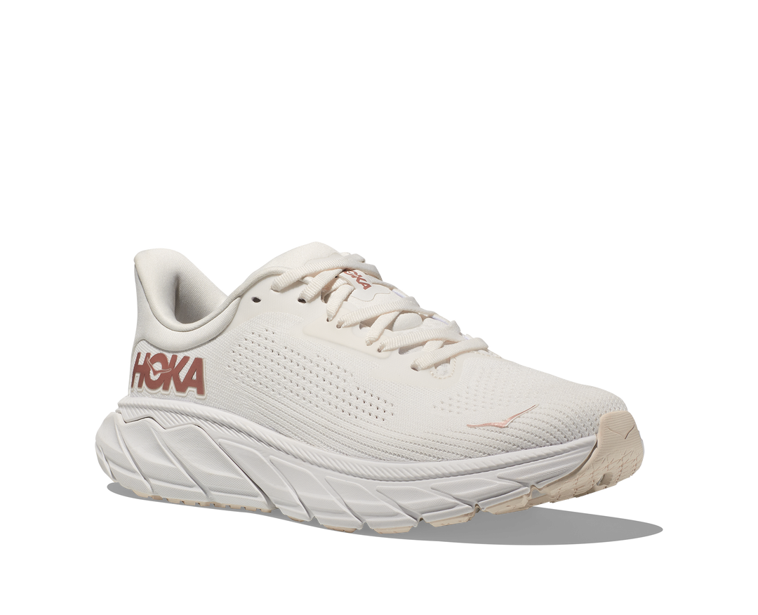 Hoka Womens Arahi 7 - Blanc De Blanc/Rose Gold - Stability