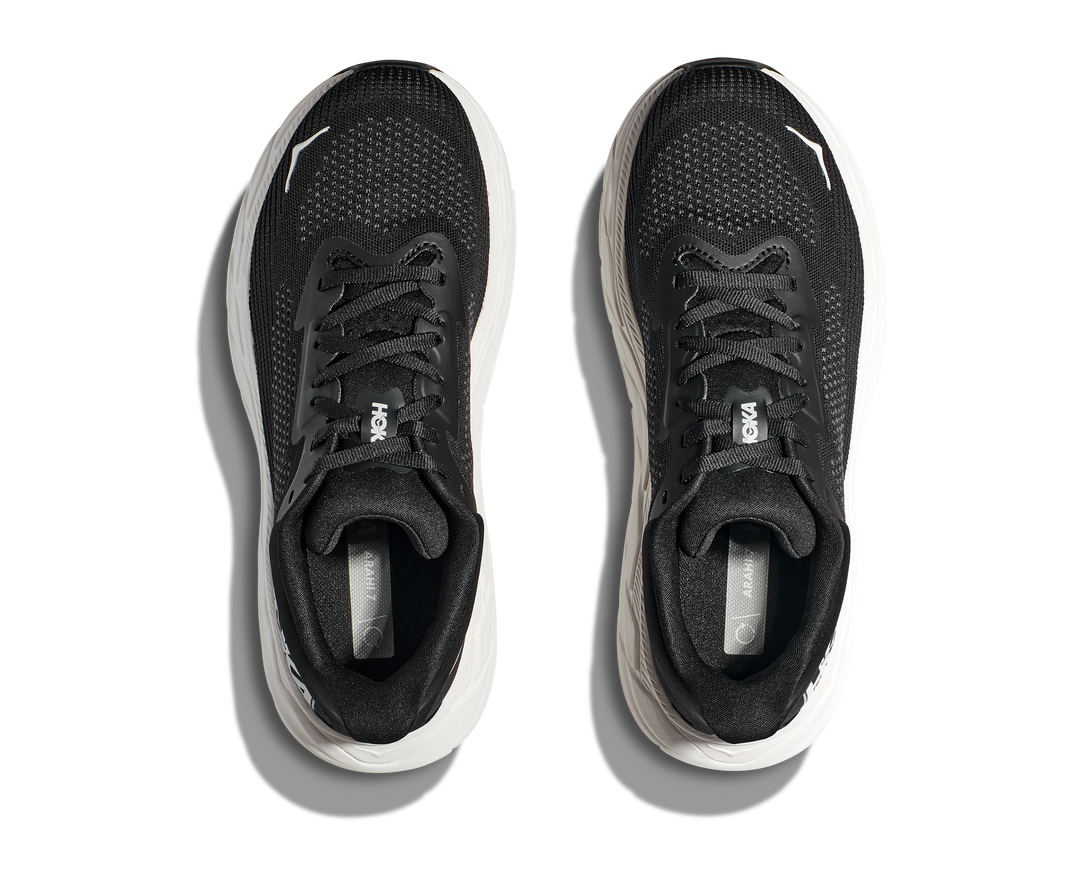 Hoka Womens Arahi 7 - Black/White - Stability